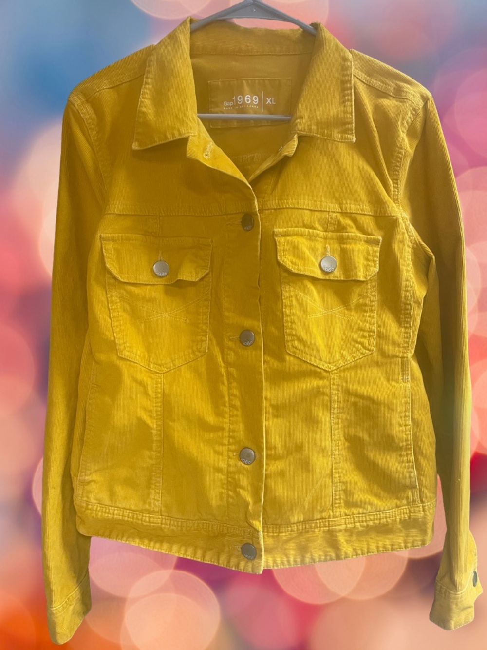 GAP Mustard Corduroy Women's Jacket